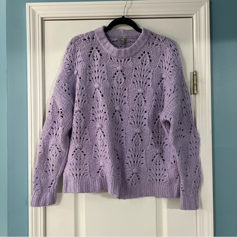 Aerie lavender pullover sweater